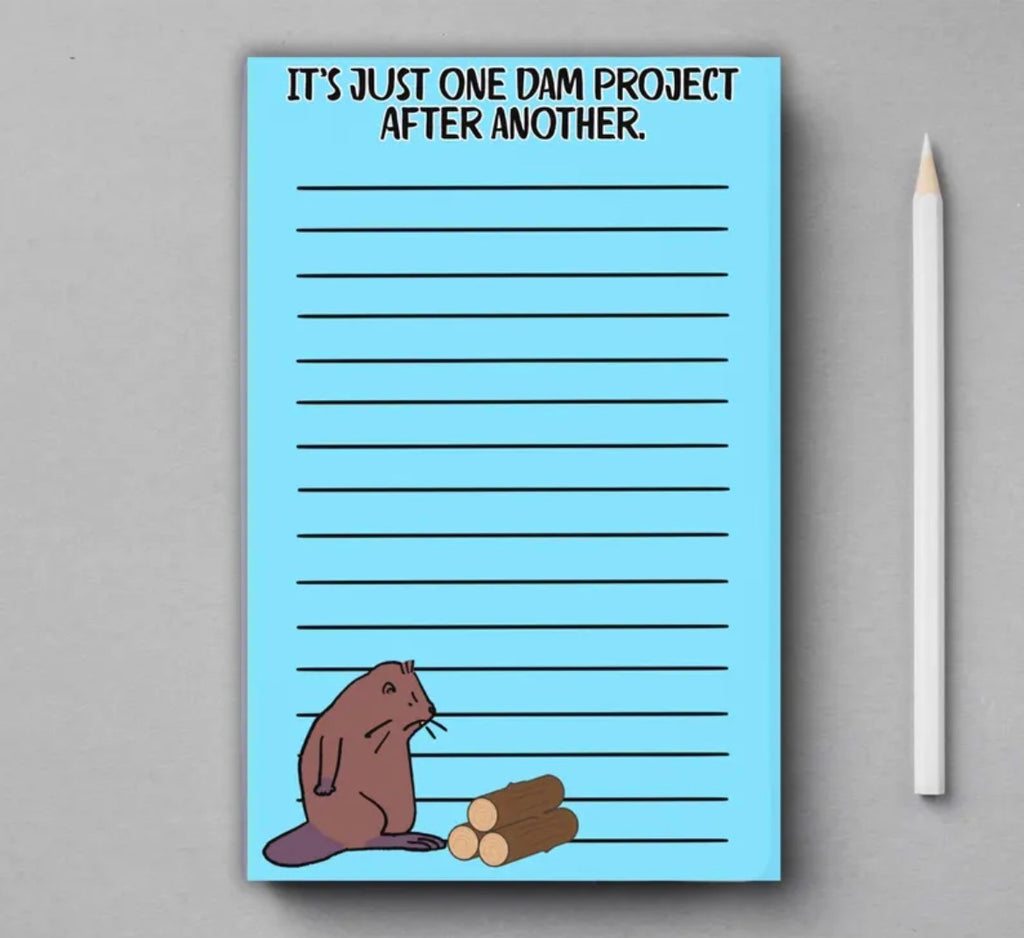 It’s Just One Dam Project After Another Notepad