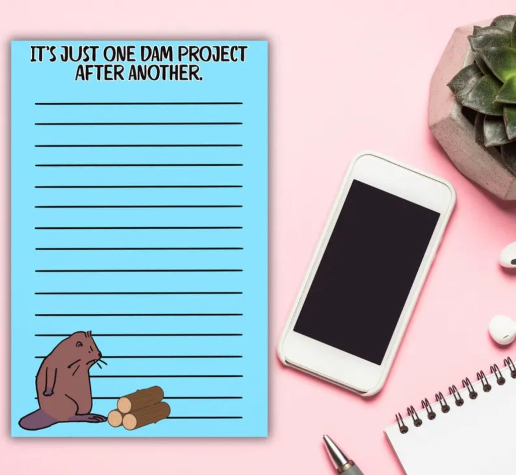 It’s Just One Dam Project After Another Notepad