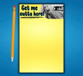 Get Me Outta Here! Notepad