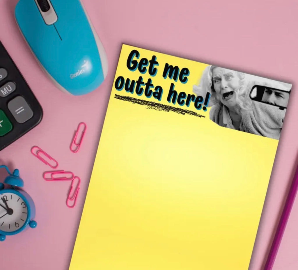 Get Me Outta Here! Notepad