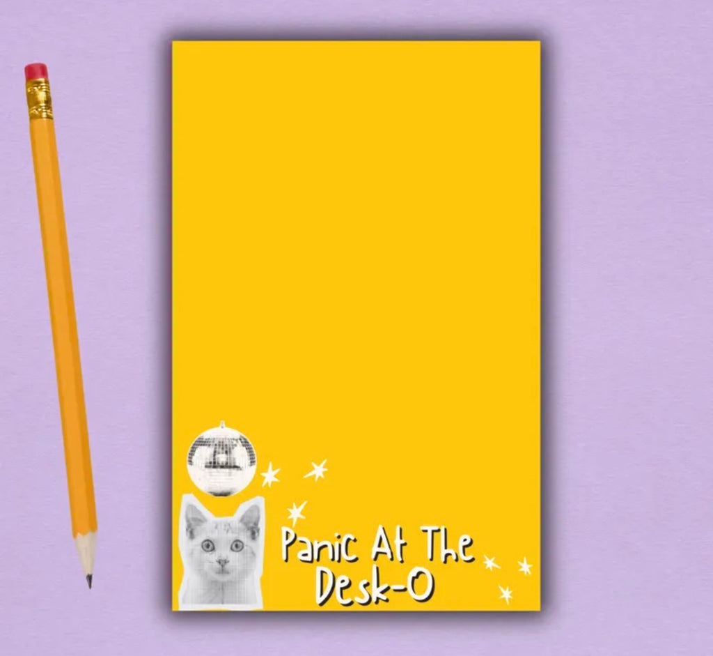 Panic At The Desk-O Notepad