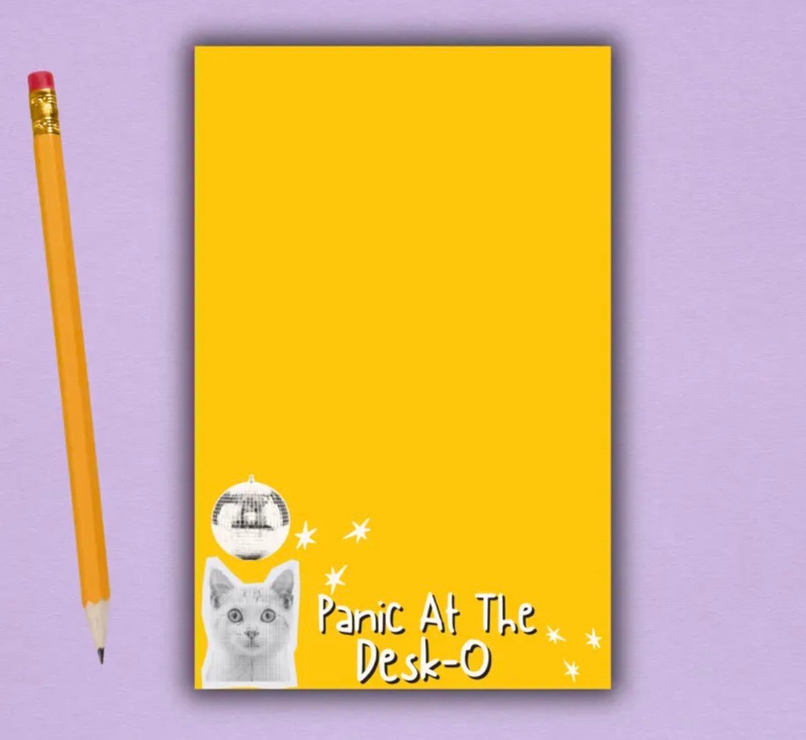 Panic At The Desk-O Notepad