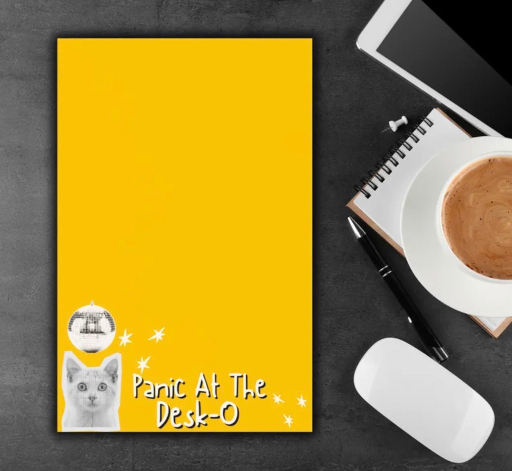 Panic At The Desk-O Notepad