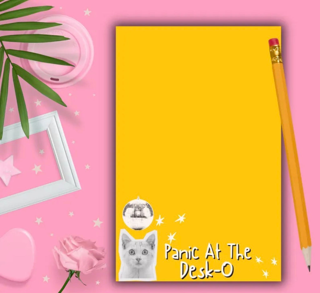 Panic At The Desk-O Notepad