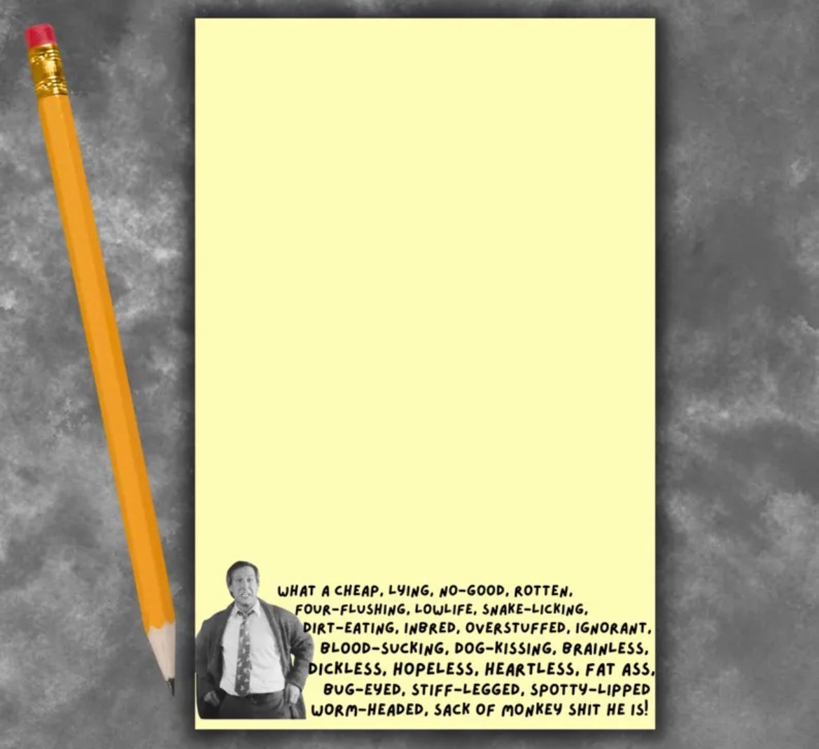 Clark Griswold Notepad