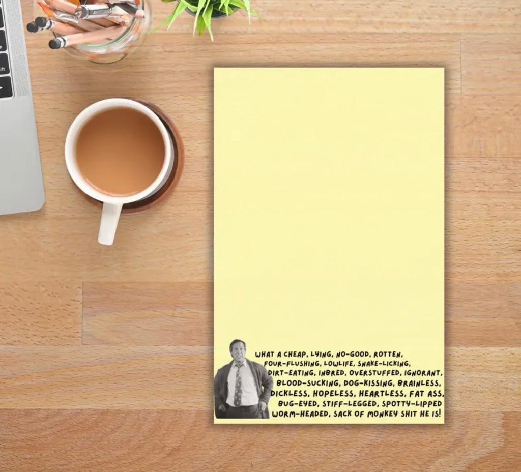 Clark Griswold Notepad