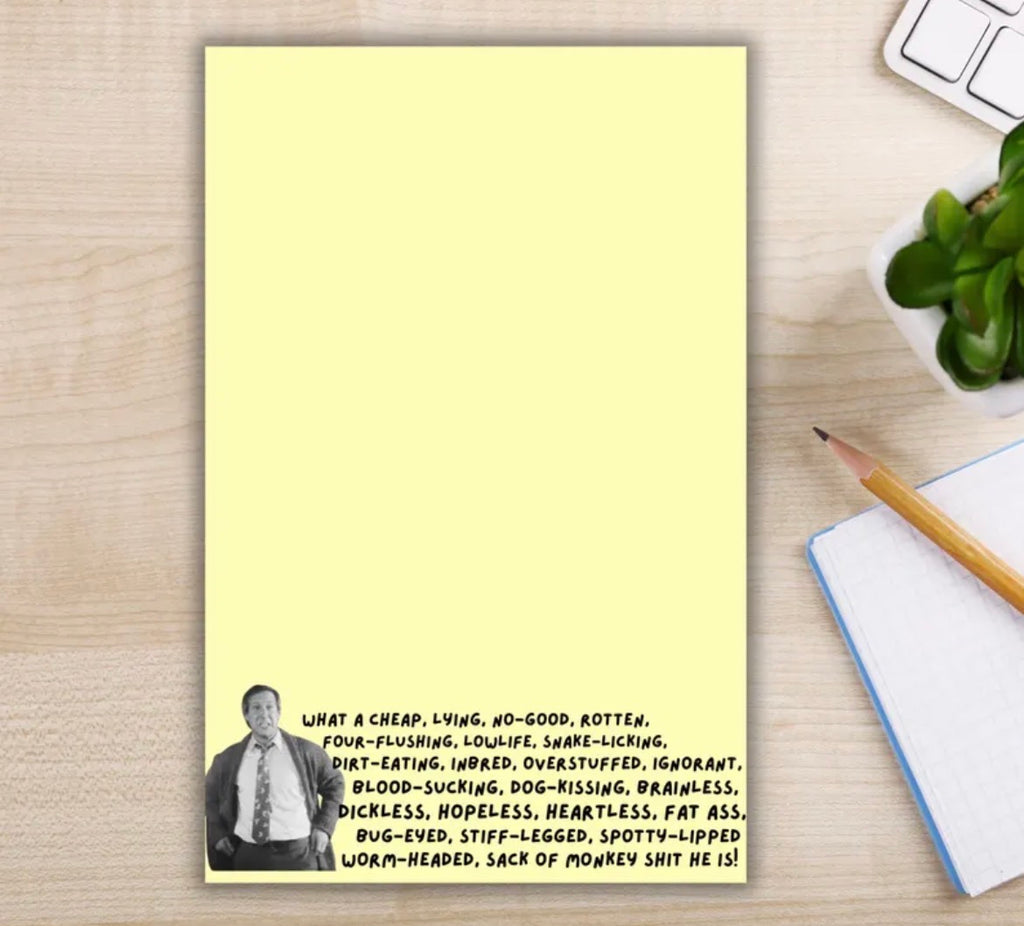 Clark Griswold Notepad
