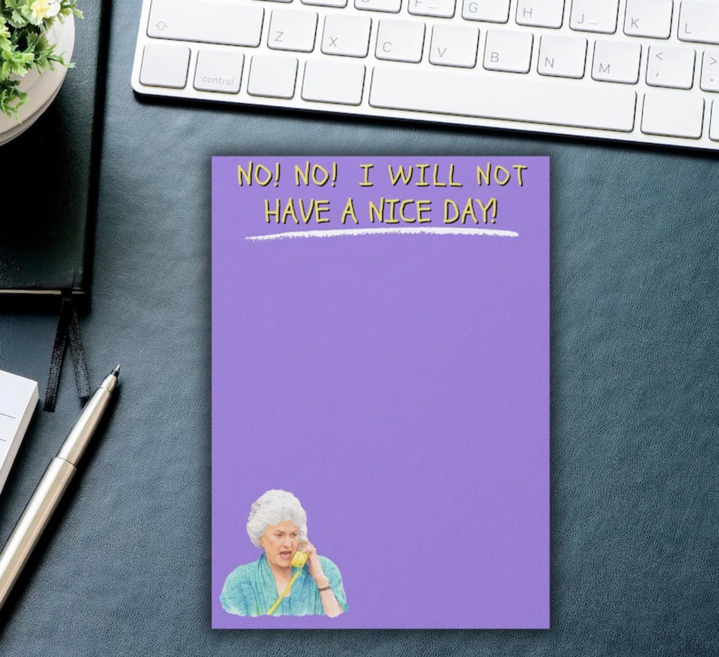 Golden Girls Notepad