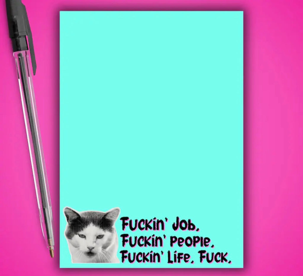 Funny Work Notepad