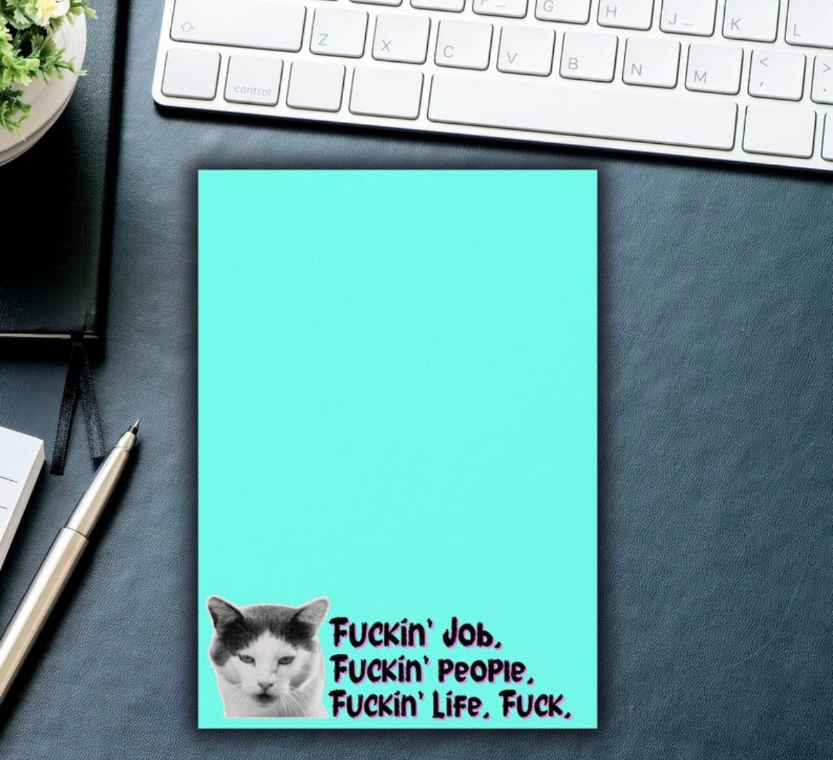 Funny Work Notepad
