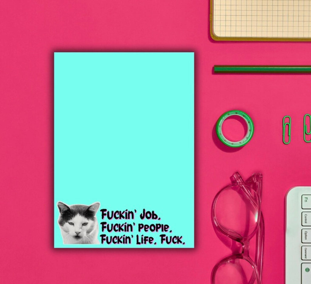Funny Work Notepad