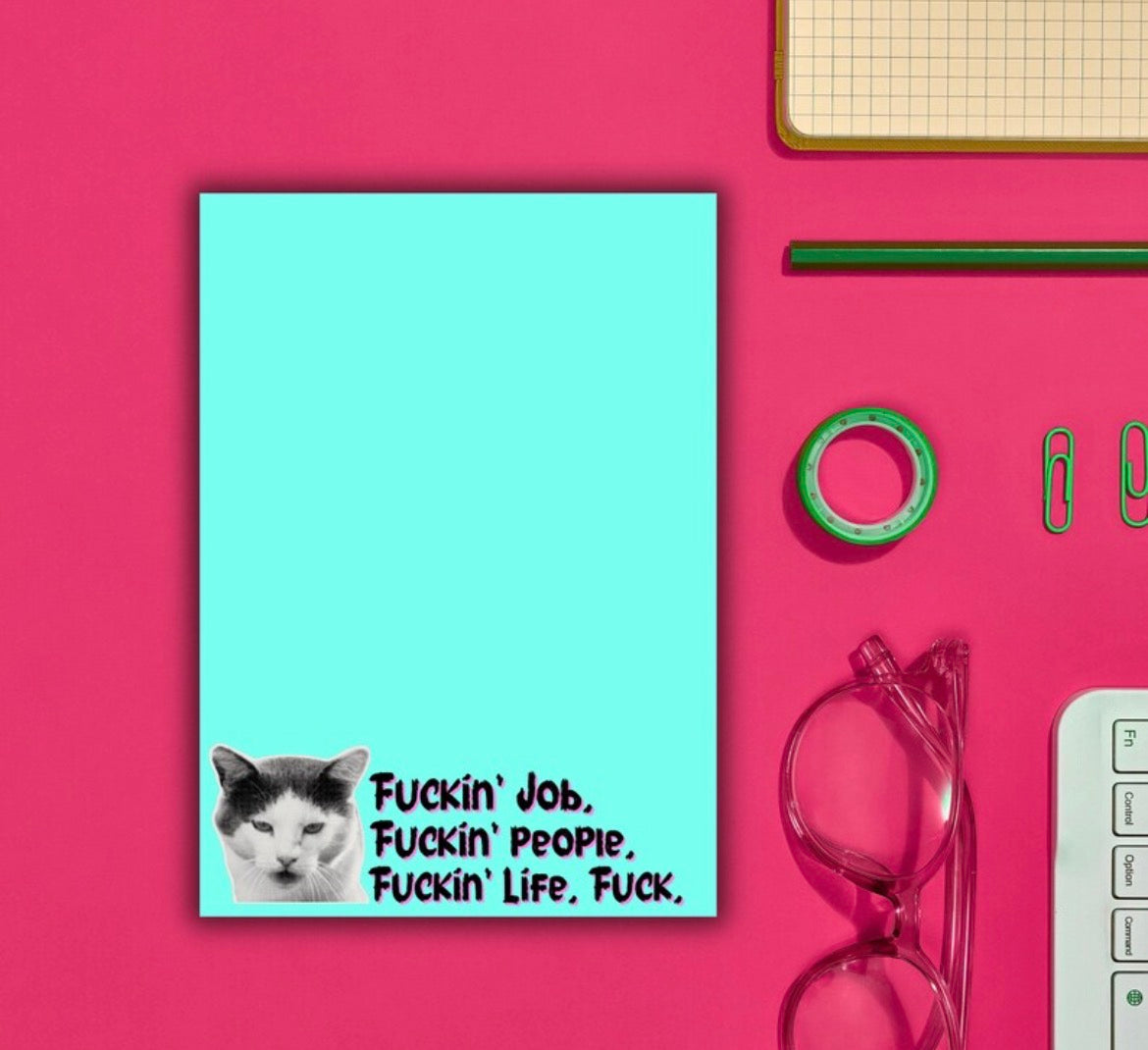 Funny Work Notepad