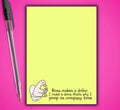 Funny Work Notepad
