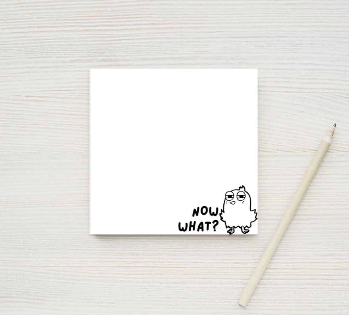 Now What? Sticky Notes