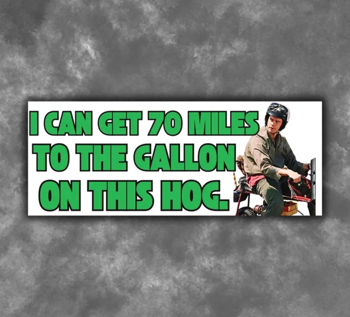 Dumb And Dumber Bumper Sticker