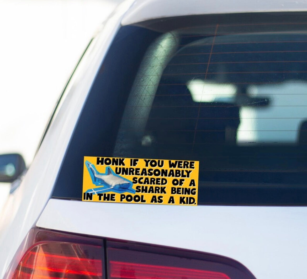 Shark Bumper Sticker