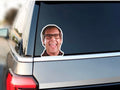 Clark Face Bumper Sticker