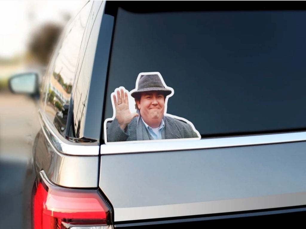 John Candy Wave Bumper Sticker