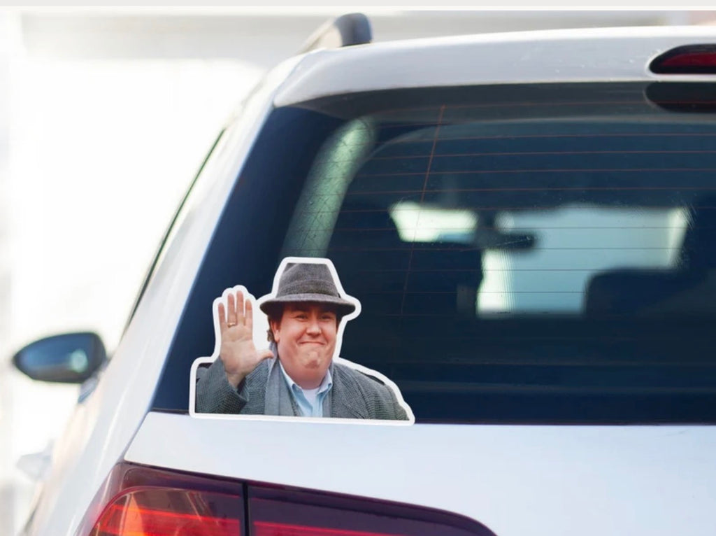 John Candy Wave Bumper Sticker