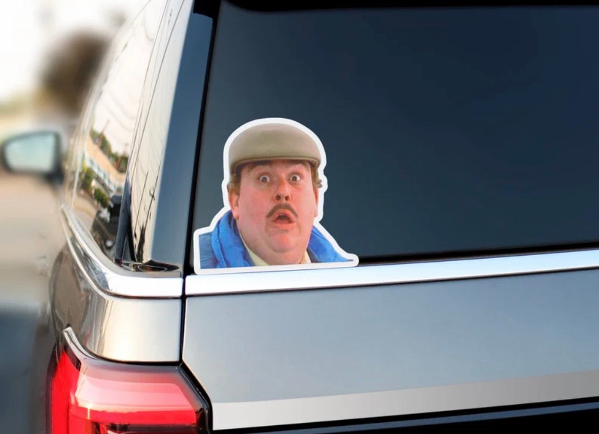 Del Griffith Face Bumper Sticker