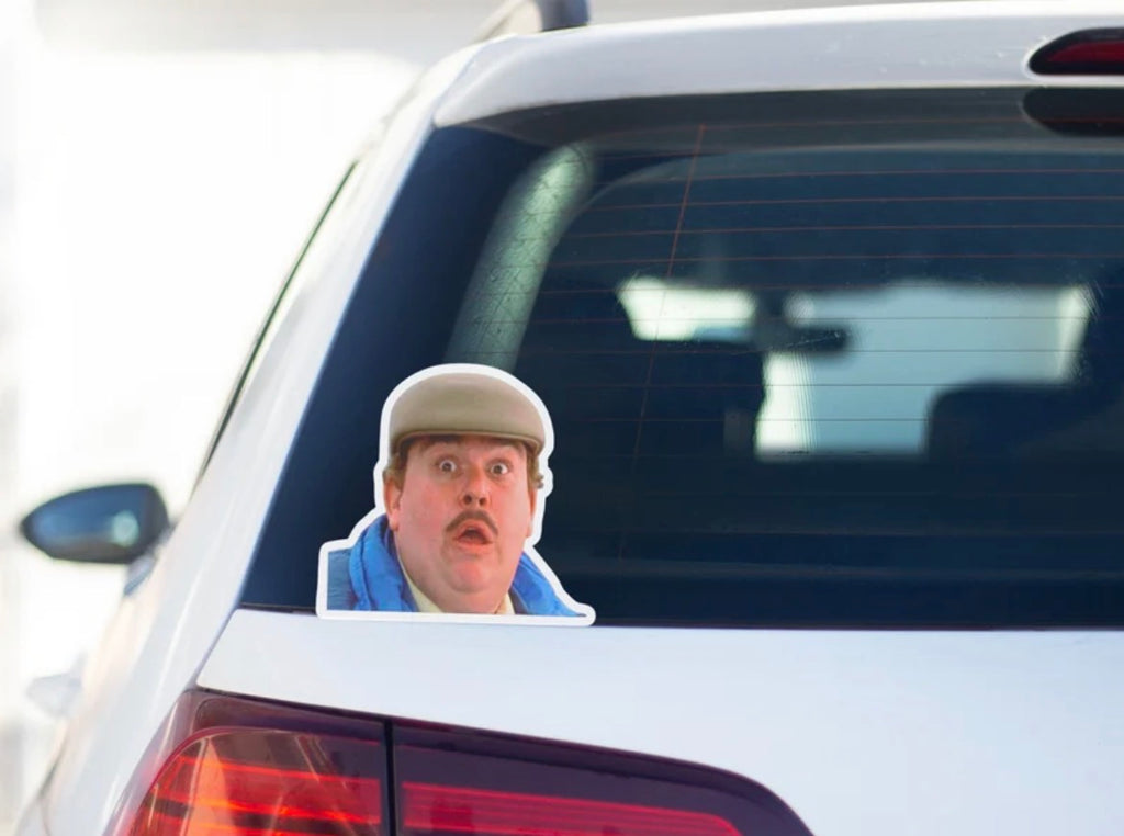 Del Griffith Face Bumper Sticker