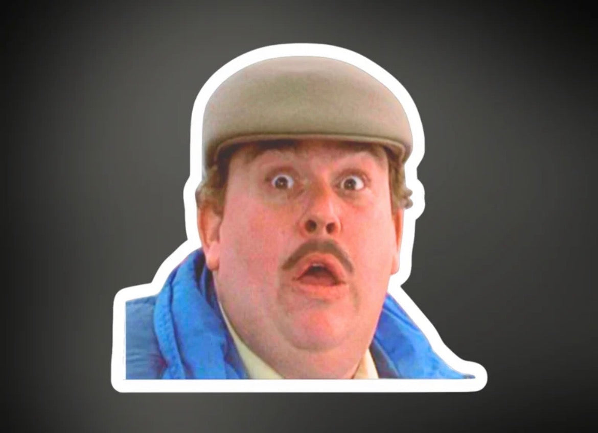 Del Griffith Face Bumper Sticker