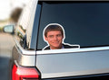 Lloyd Christmas Face Bumper Sticker