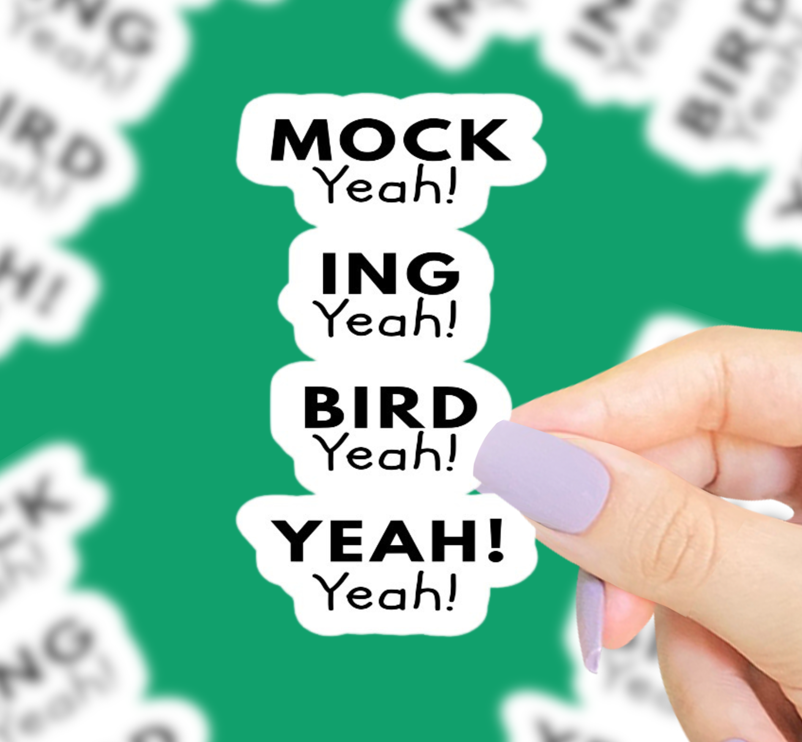 Mockingbird Vinyl Sticker