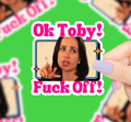 Ok Toby! Vinyl Sticker