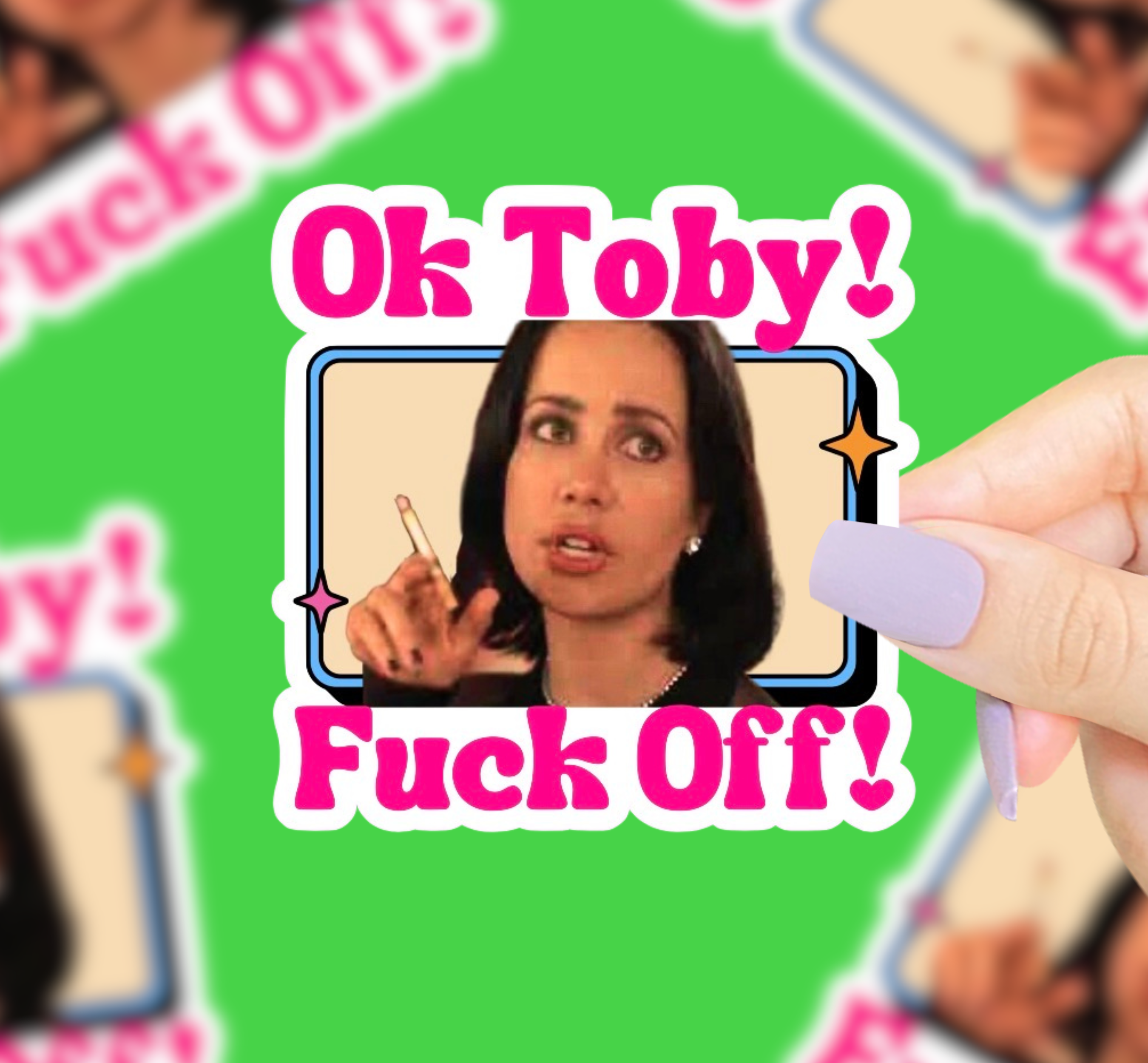 Ok Toby! Vinyl Sticker