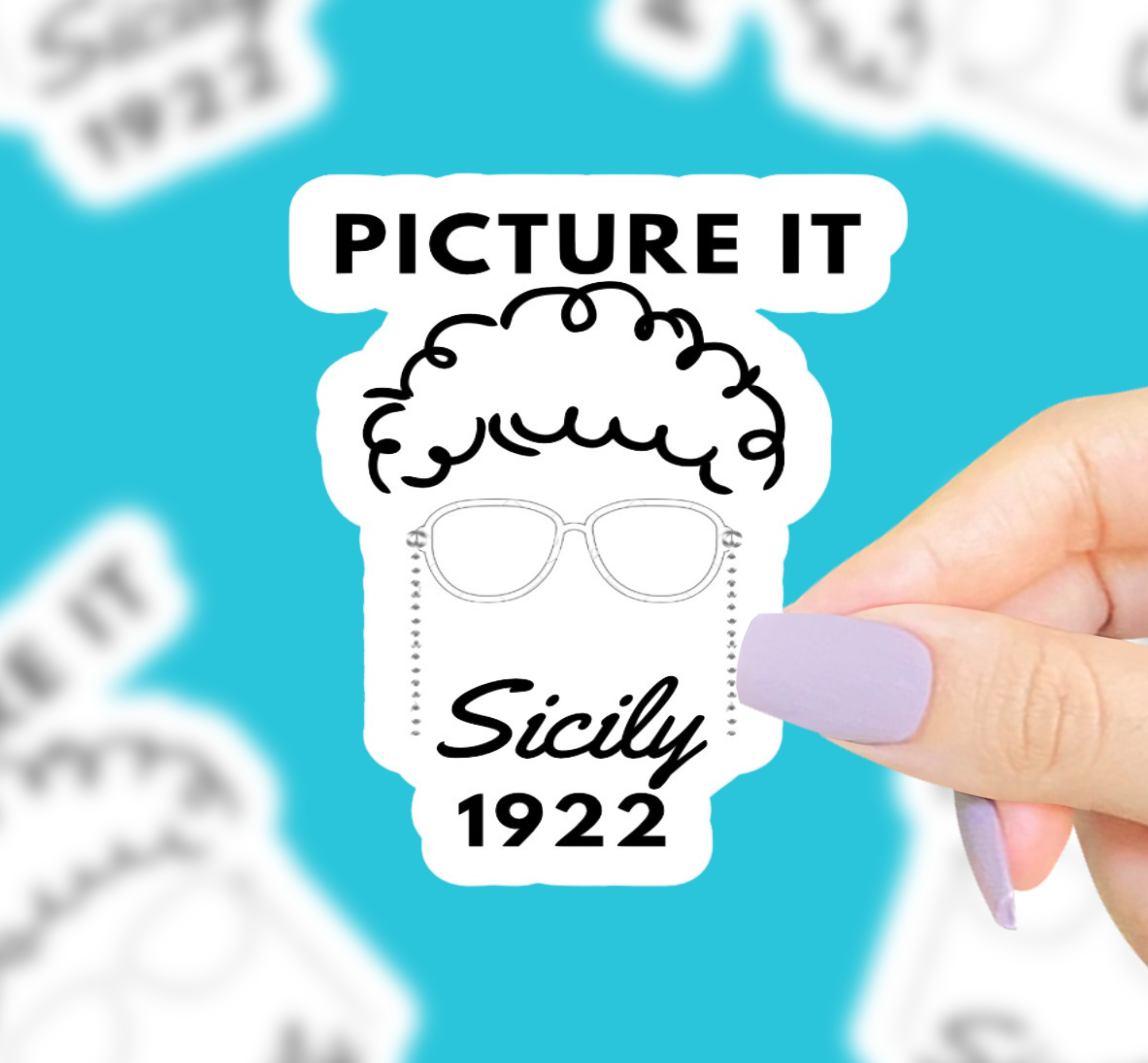 Picture It Vinyl Sticker