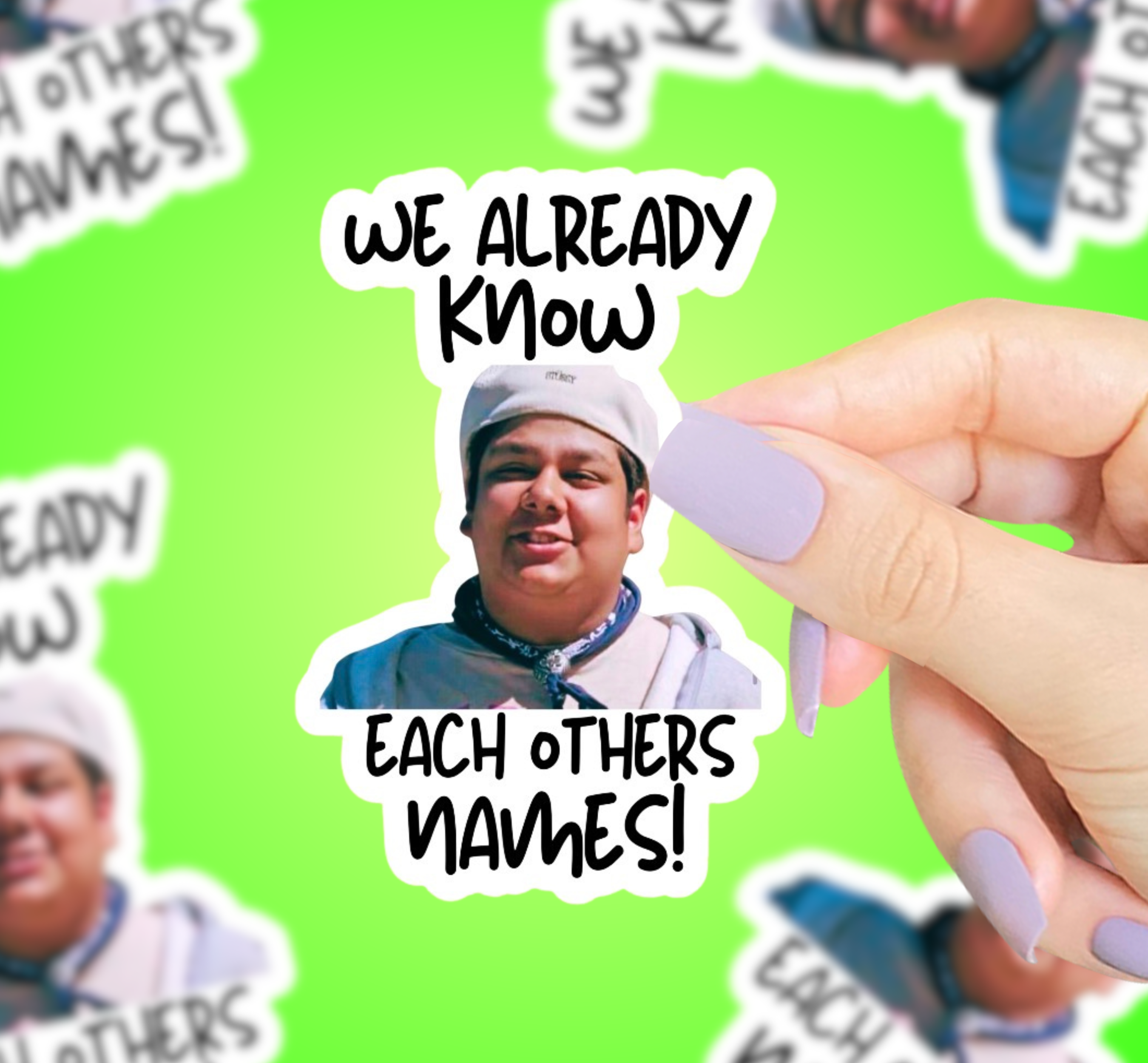 Heavyweights Josh Vinyl Sticker