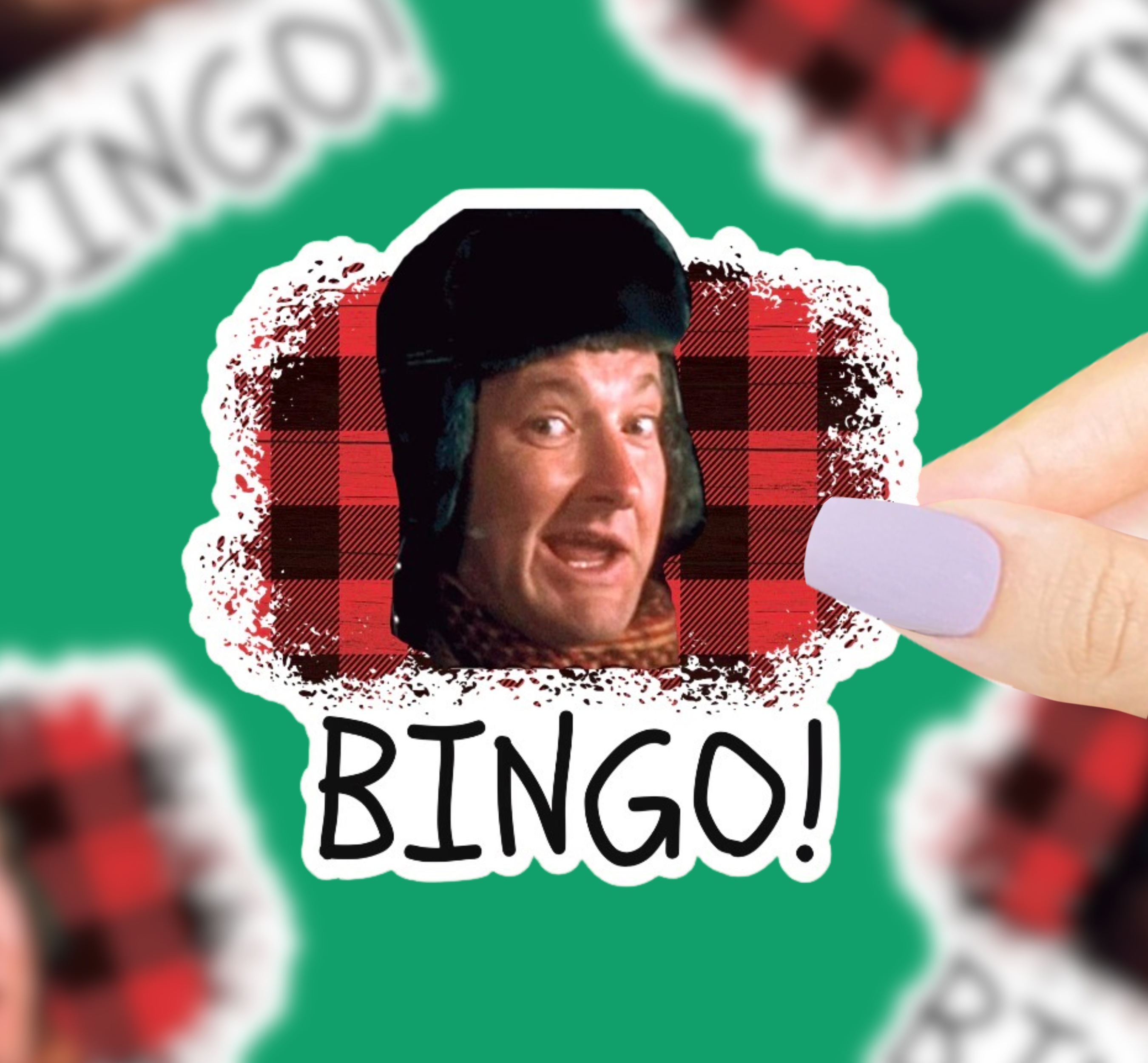 Bingo! Vinyl Sticker