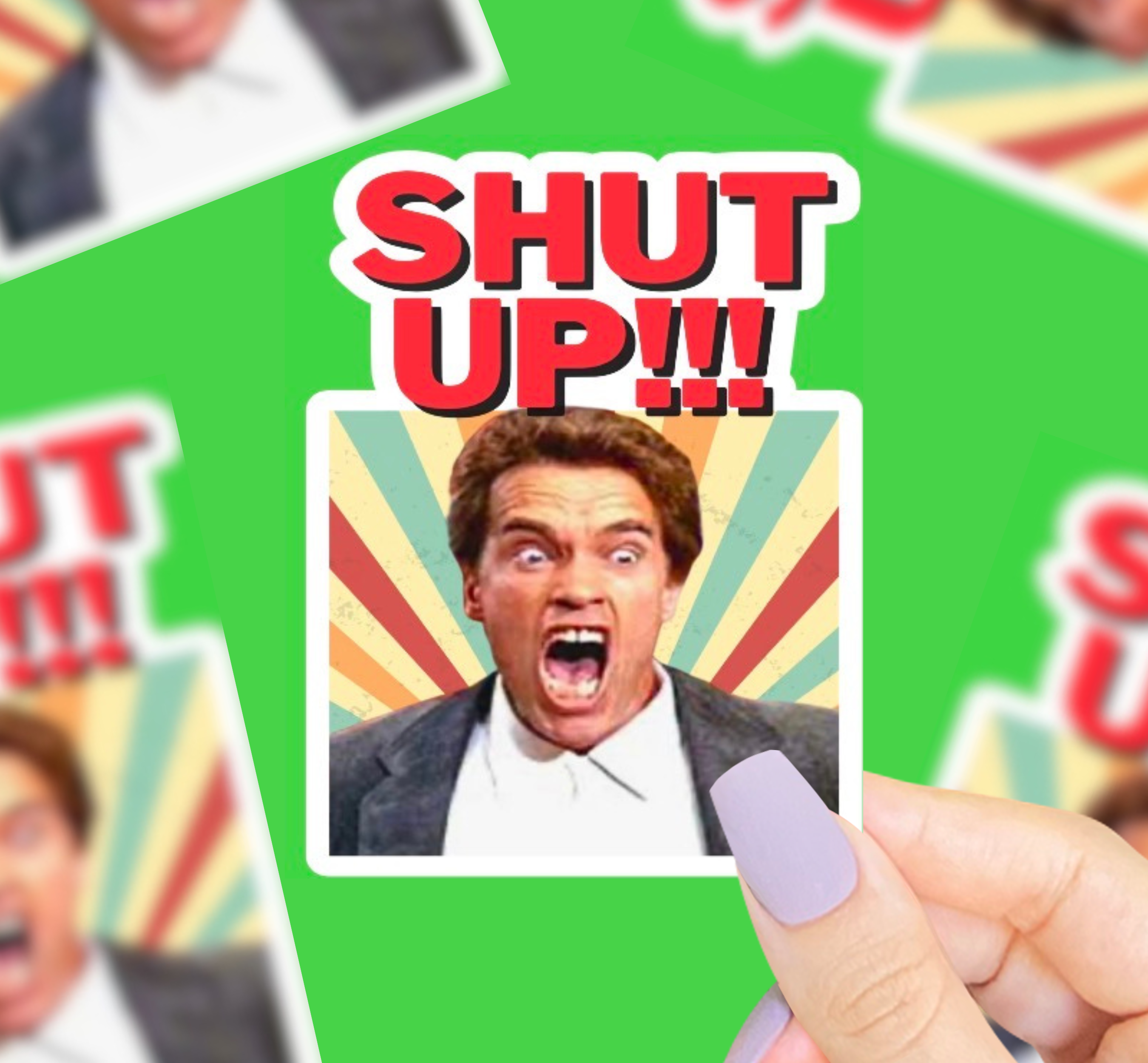 Kindergarten Cop Vinyl Sticker
