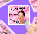 Welcome To The Dollhouse Vinyl Sticker