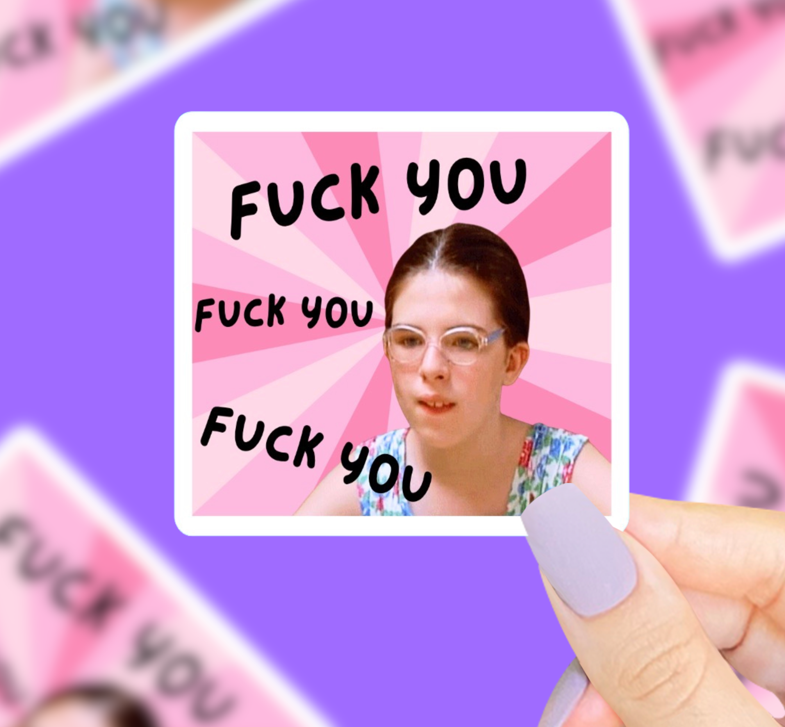 Welcome To The Dollhouse Vinyl Sticker