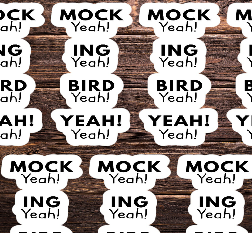 Mockingbird Vinyl Sticker