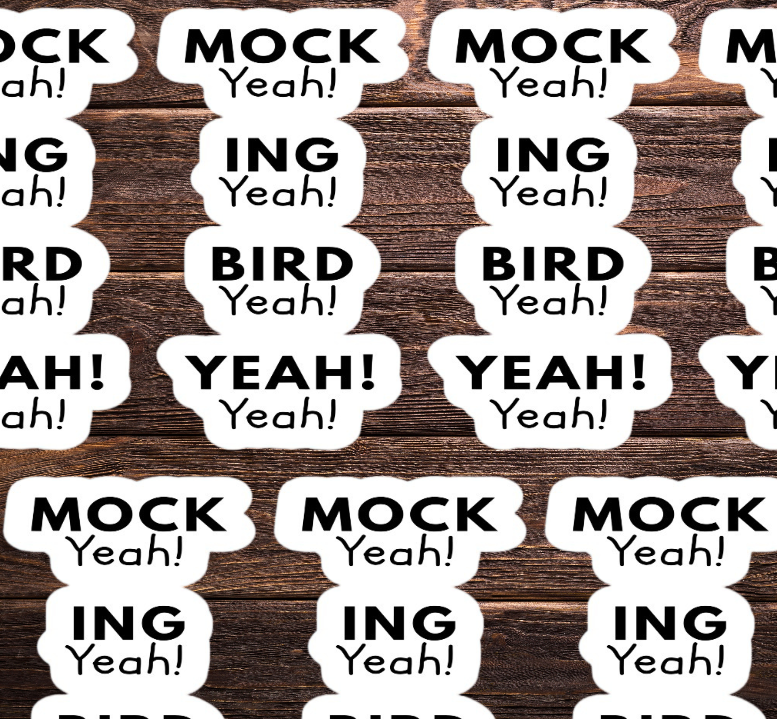 Mockingbird Vinyl Sticker