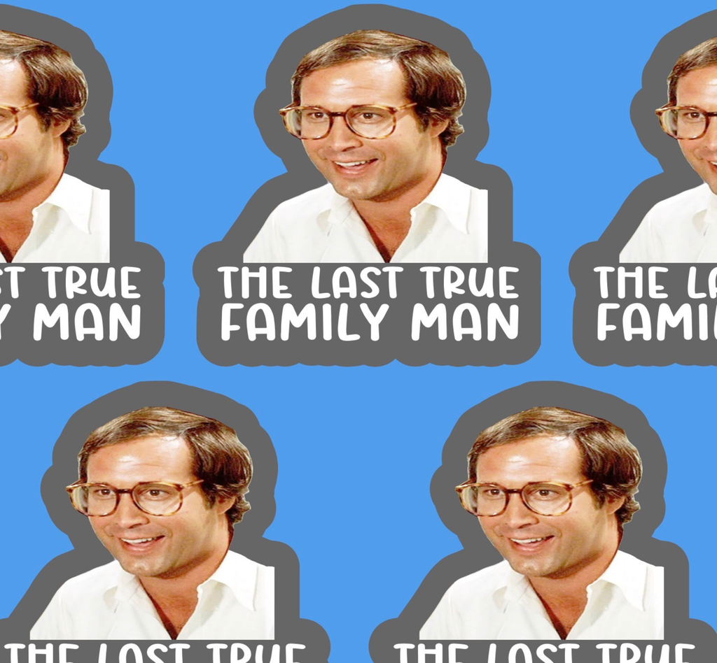 The Last True Family Man Vinyl Sticker
