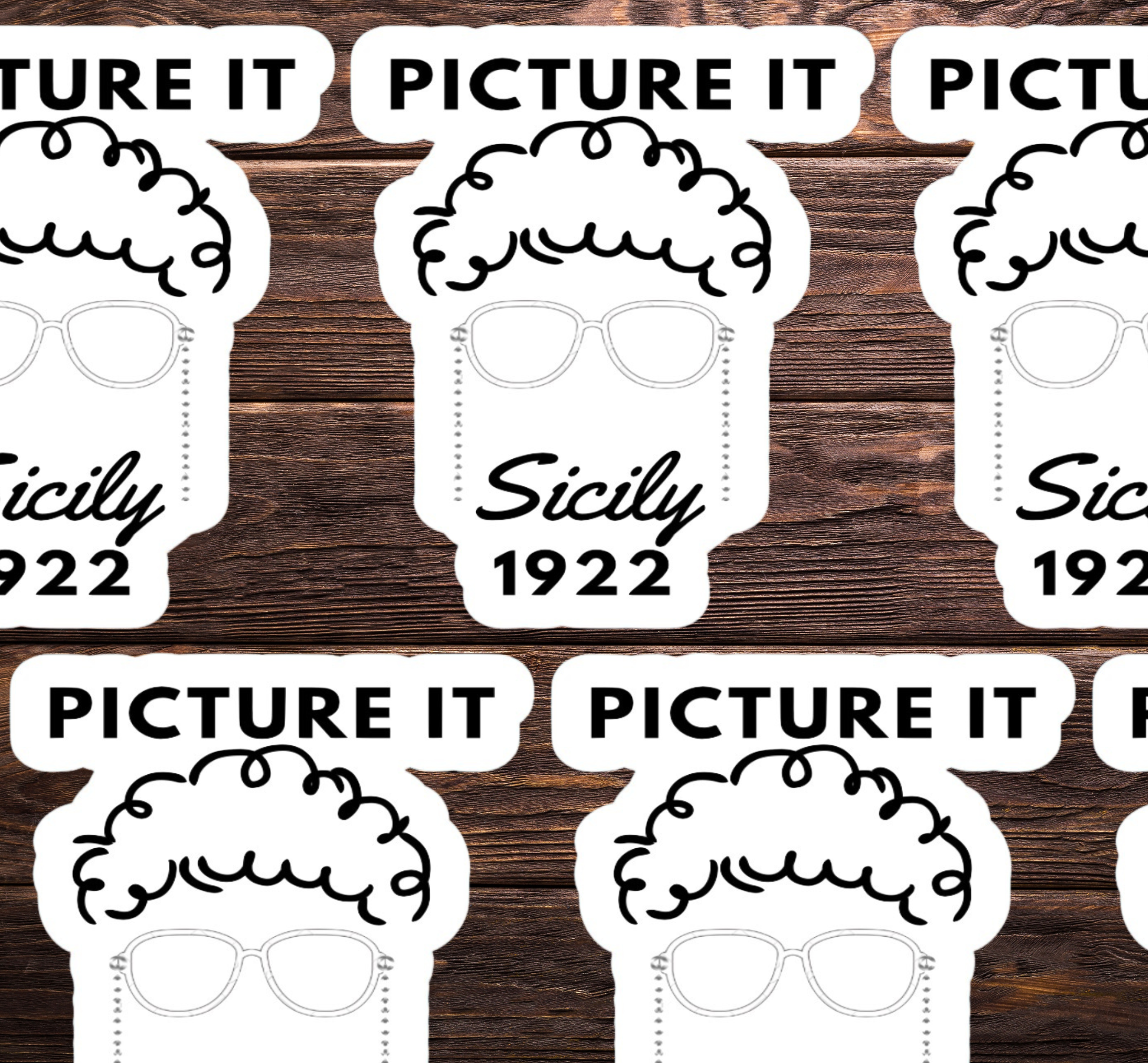 Picture It Vinyl Sticker